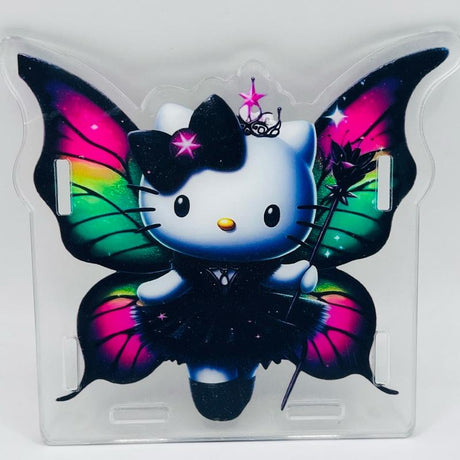 Fun Kitty Cow and Butterfly Acrylic Holders for Pens/ Makeup Brushes/Keys and so Much More