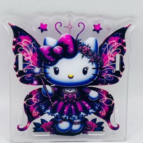 Fun Kitty Cow and Butterfly Acrylic Holders for Pens/ Makeup Brushes/Keys and so Much More