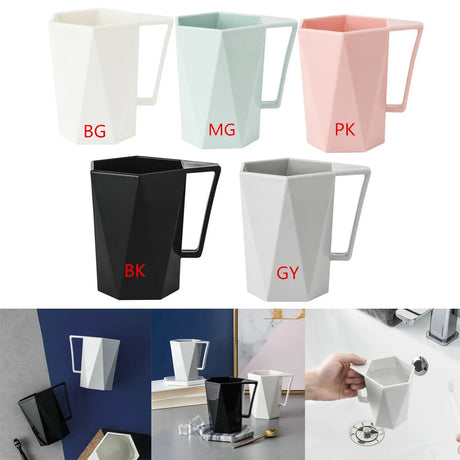 New Water Cup Coffee Cups 1PC Novelty Cup Personality Milk Juice Lemon Mug Coffee Tea Reusable Plastic Cups 0110#30